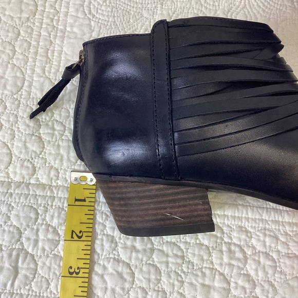 Clarks Artisan Spye Celeste Black Leather Bootie Women’s Size 8.5 Like new - Picture 11 of 12